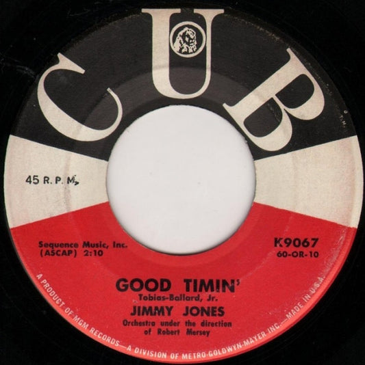 Jimmy Jones : Good Timin' / My Precious Angel (7", Single)