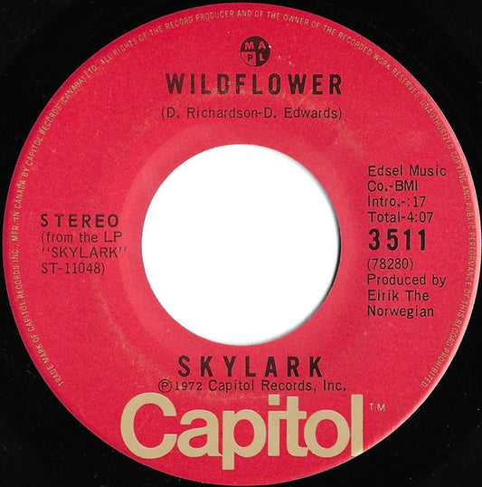 Skylark (3) : Wildflower (7", Single)