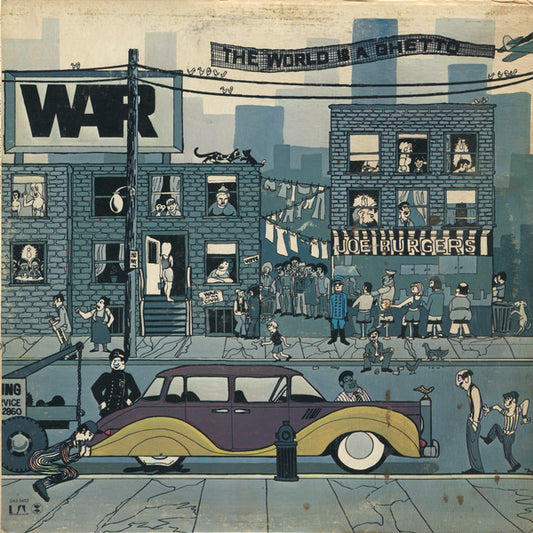 War : The World Is A Ghetto (LP, Album)