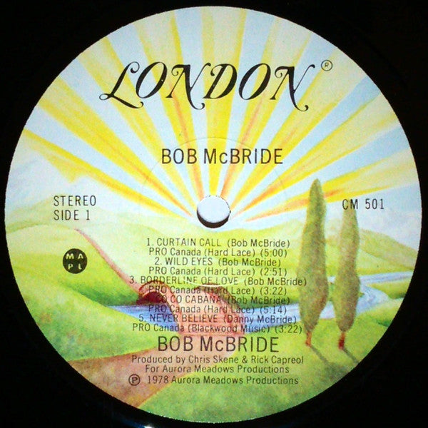 Bob McBride : Bob McBride (LP, Album)