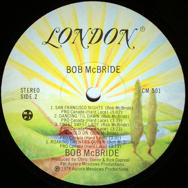 Bob McBride : Bob McBride (LP, Album)
