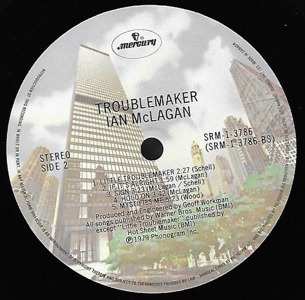 Ian McLagan : Troublemaker (LP, Album)