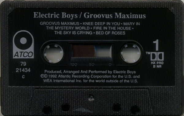 Electric Boys : Groovus Maximus (Cass, Album, Dol)