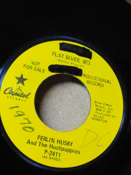 Ferlin Husky & His Hush Puppies : One Life To Live (7", Single, Promo)