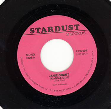 Janie Grant : Triangle / Greasy Kid Stuff (7", Single, RE)