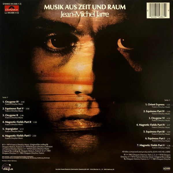 Jean-Michel Jarre : Musik Aus Zeit Und Raum (LP, Comp)