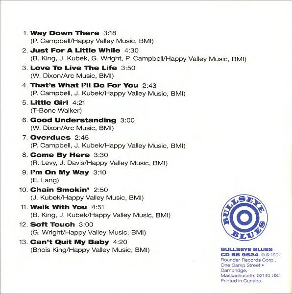 The Smokin' Joe Kubek Band Featuring Bnois King : Chain Smokin' Texas Style (CD, Album)