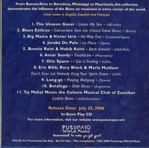 Various : Blues Around The World (CD, Comp, Promo, Car)