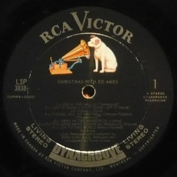 Ed Ames : Christmas With Ed Ames (LP, Album)