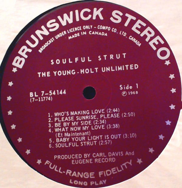 The Young-Holt Unlimited* : Soulful Strut (LP, Album)