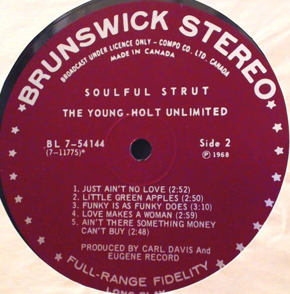 The Young-Holt Unlimited* : Soulful Strut (LP, Album)