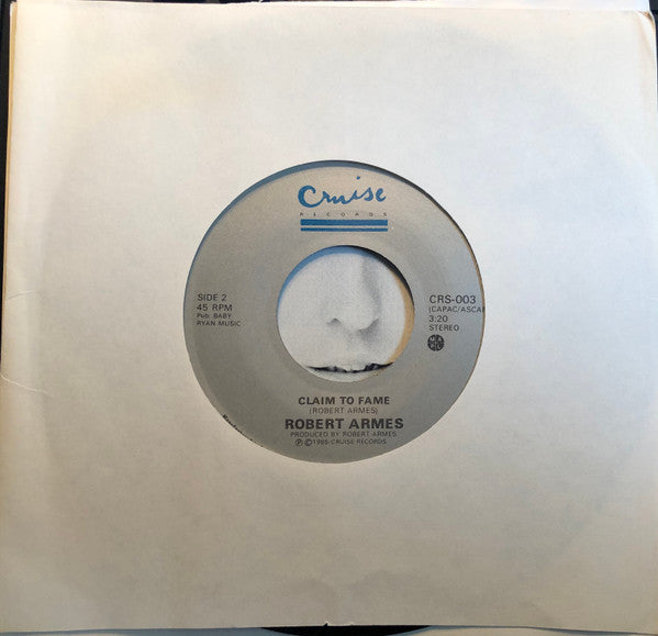 Robert Armes : Lessons In Love / Claim To Fame (7")