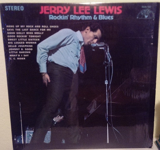 Jerry Lee Lewis : Rockin' Rhythm & Blues (LP, Album, RE)