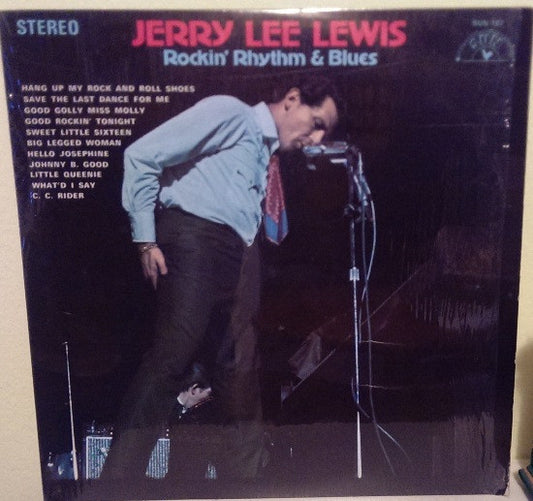 Jerry Lee Lewis : Rockin' Rhythm & Blues (LP, Album, RE)