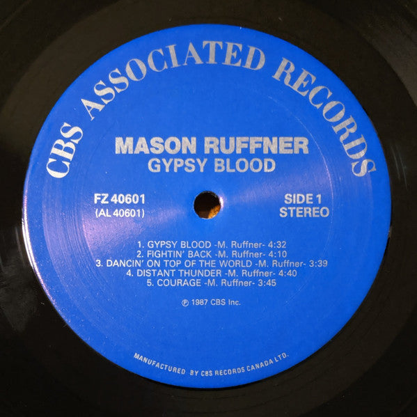 Mason Ruffner : Gypsy Blood (LP, Album)