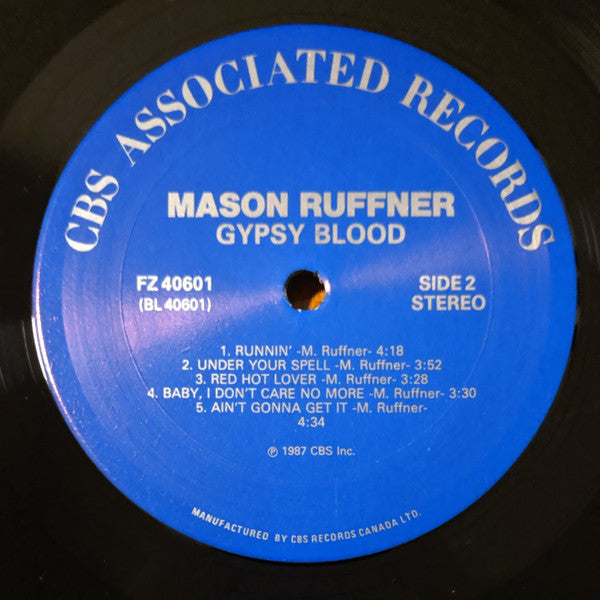 Mason Ruffner : Gypsy Blood (LP, Album)