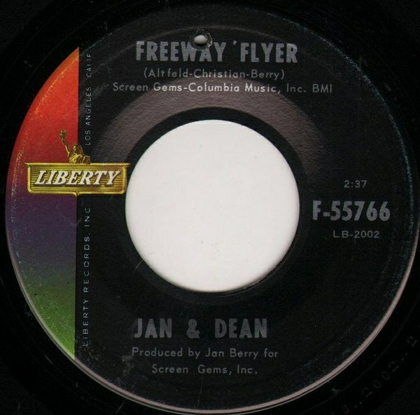 Jan & Dean : (Here They Come) From All Over The World (7", Single, Ind)