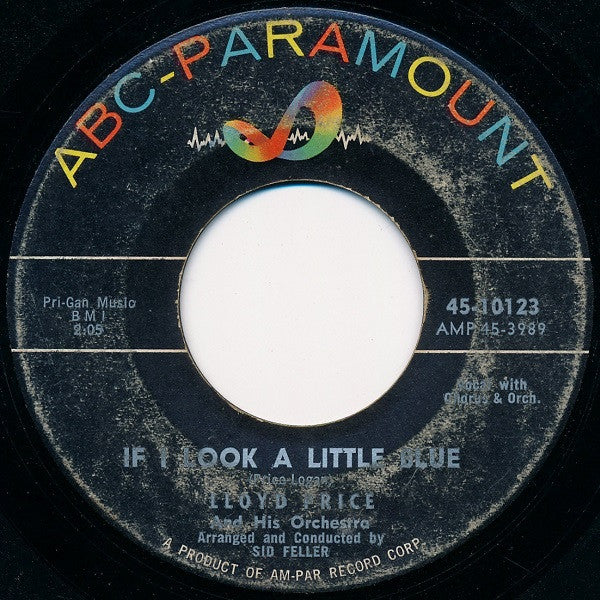 Lloyd Price And His Orchestra : Question / If I Look A Little Blue (7", Single)