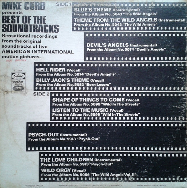 Various : Best Of The Soundtracks (LP, Comp)