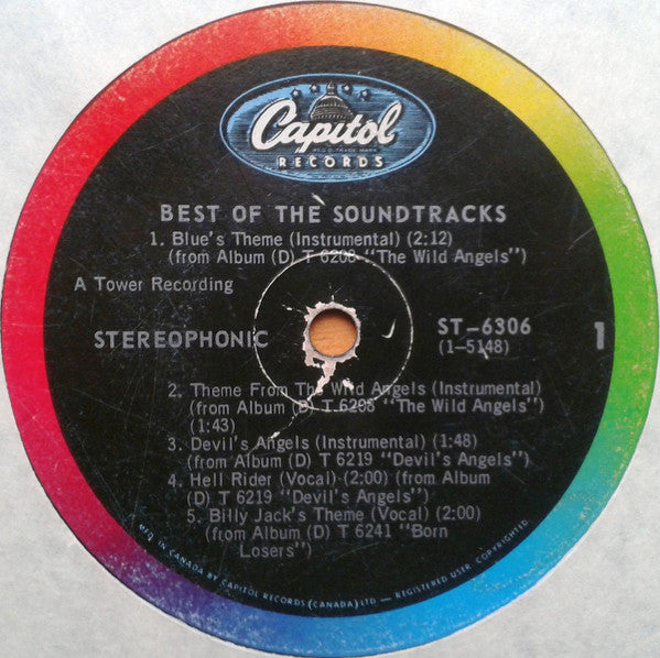 Various : Best Of The Soundtracks (LP, Comp)