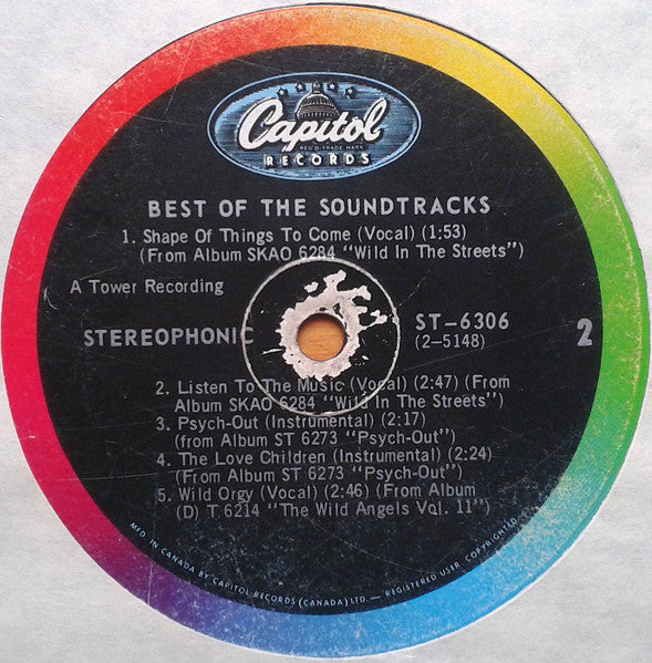 Various : Best Of The Soundtracks (LP, Comp)