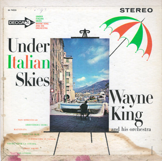 Wayne King And His Orchestra : Under Italian Skies (7", EP, Jukebox)