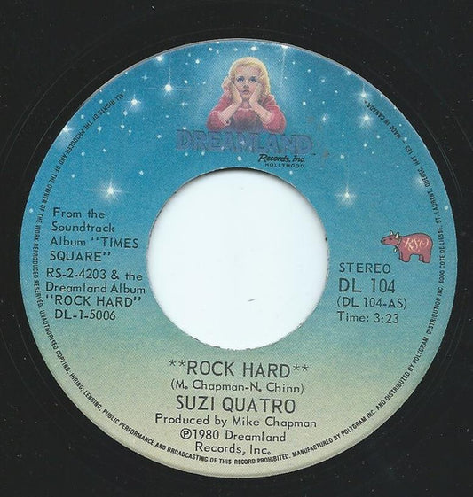 Suzi Quatro : Rock Hard (7", Single)