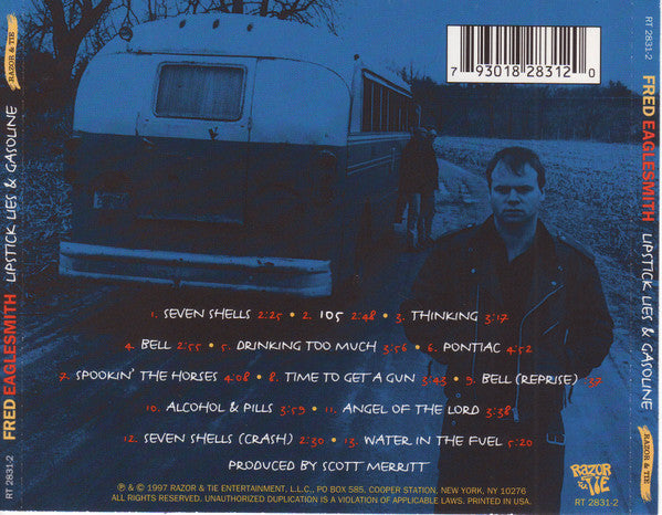 Fred Eaglesmith : Lipstick Lies & Gasoline (CD, Album)