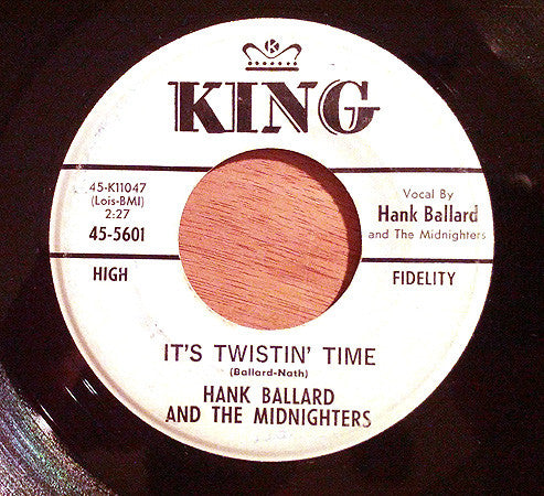 Hank Ballard And The Midnighters* : It's Twistin' Time / Autumn Breeze (7", Single, Promo)