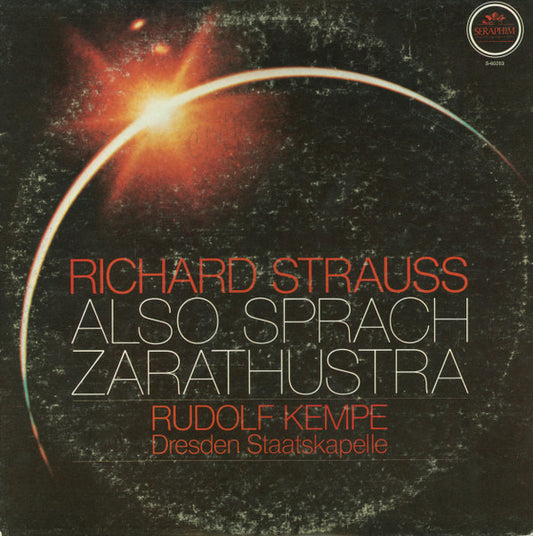 Richard Strauss - Rudolf Kempe, Staatskapelle Dresden : Also Sprach Zarathustra (LP, Album, Quad)