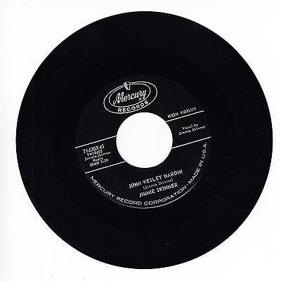 Jimmie Skinner : John Wesley Hardin / Misery Loves Company (7")