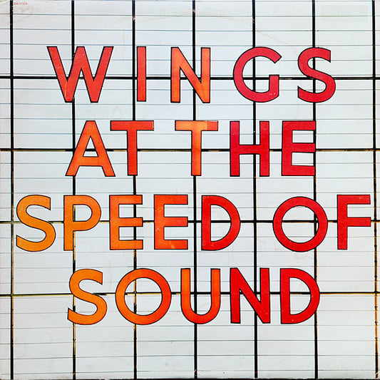 Wings (2) : At The Speed Of Sound (LP, Album)