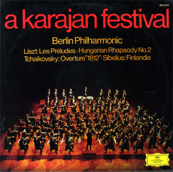 Franz Liszt / Pyotr Ilyich Tchaikovsky - Berliner Philharmoniker : A Karajan Festival (LP, Comp)