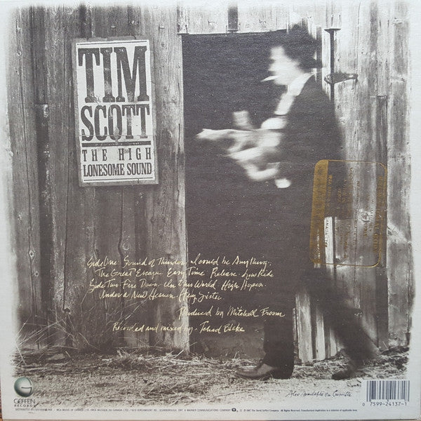 Tim Scott McConnell : The High Lonesome Sound (LP, Album)
