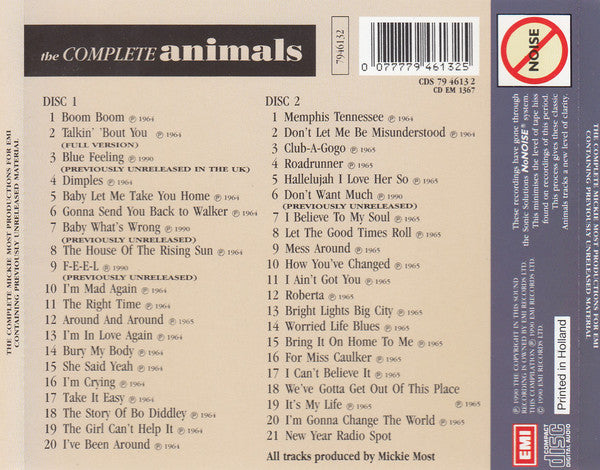 The Animals : The Complete Animals (2xCD, Comp)