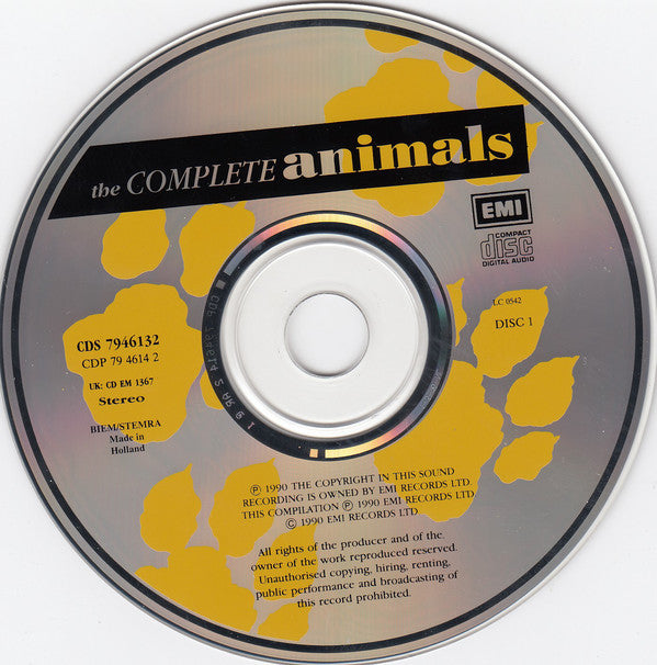 The Animals : The Complete Animals (2xCD, Comp)
