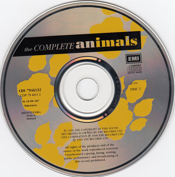The Animals : The Complete Animals (2xCD, Comp)