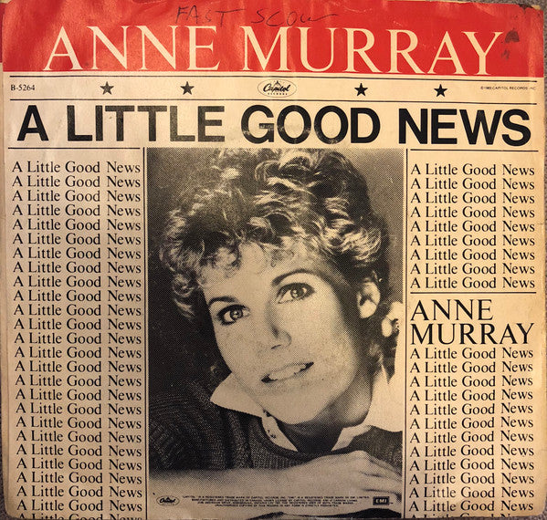 Anne Murray : A Little Good News (7", Single)
