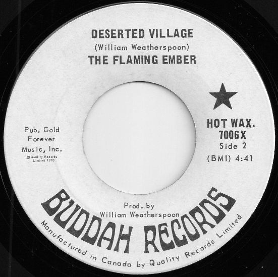Flaming Ember : I'm Not My Brothers Keeper (7")
