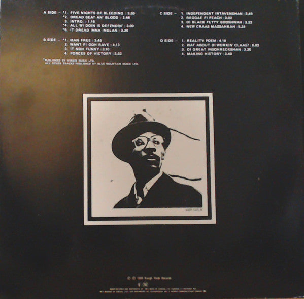 Linton Kwesi Johnson : In Concert With The Dub Band (2xLP, Album, Gat)