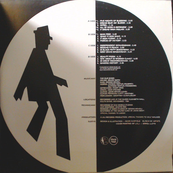 Linton Kwesi Johnson : In Concert With The Dub Band (2xLP, Album, Gat)