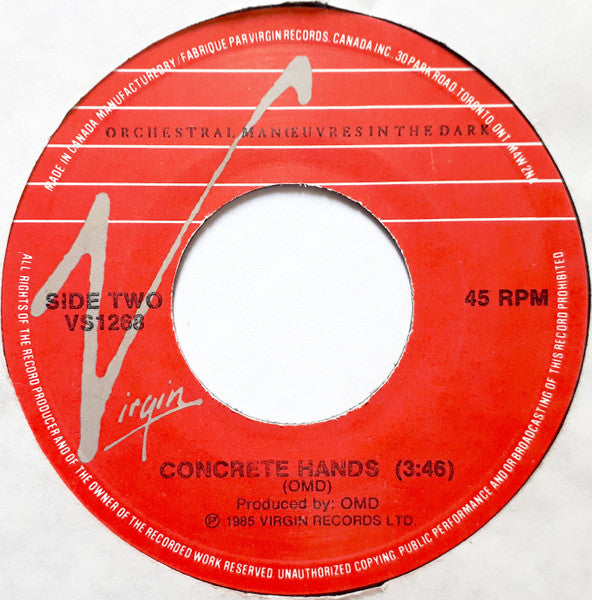 Orchestral Manœuvres In The Dark* : So In Love (7", Single)