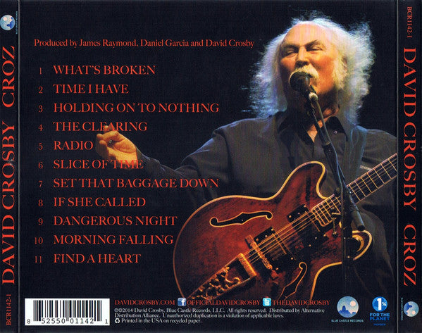 David Crosby : Croz (CD, Album)