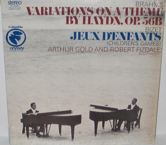 Johannes Brahms, Georges Bizet / Arthur Gold And Robert Fizdale : Variations On A Theme By Haydn, Op. 56B / Jeux D'Enfants (LP)