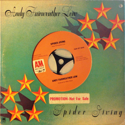 Andy Fairweather Low* : Spider Jiving (LP, Album, Promo, San)