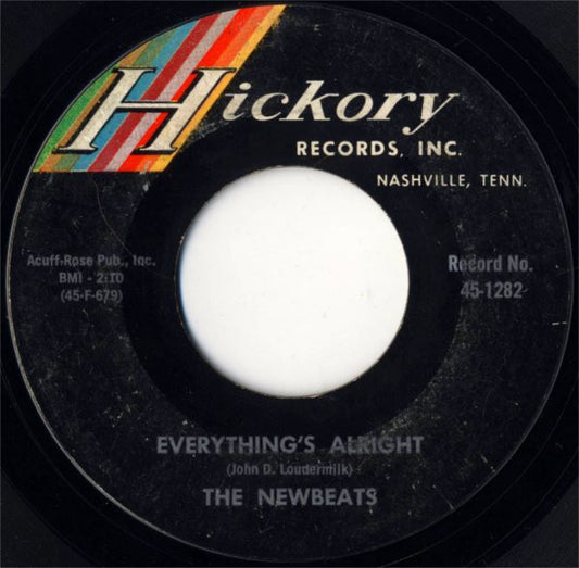 The Newbeats : Everything's Alright (7", Single)