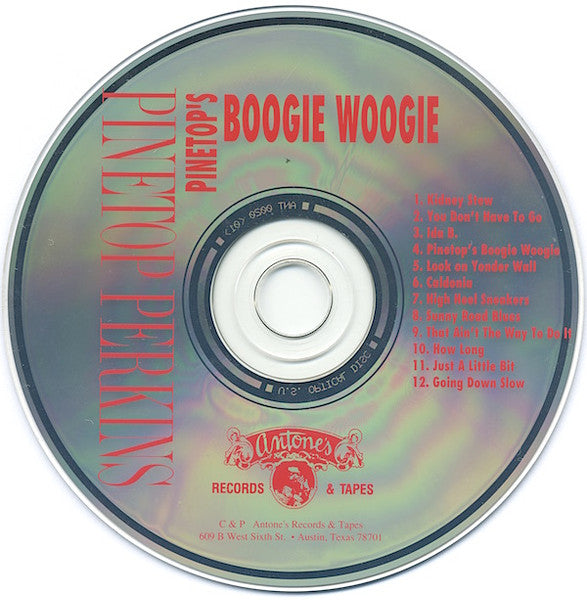 Pinetop Perkins : Pinetop's Boogie Woogie (CD, Album)