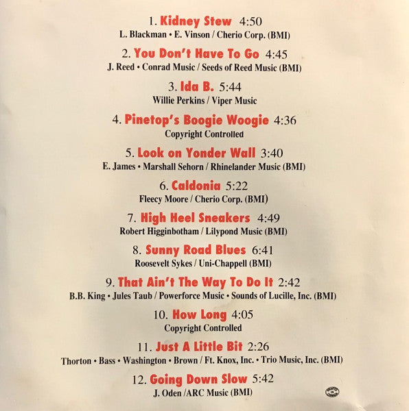 Pinetop Perkins : Pinetop's Boogie Woogie (CD, Album)