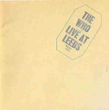 The Who : Live At Leeds (CD, Album, Club, RE, RM, Cin)