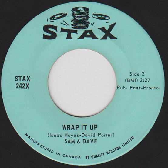 Sam & Dave : I Thank You / Wrap It Up (7", Single)